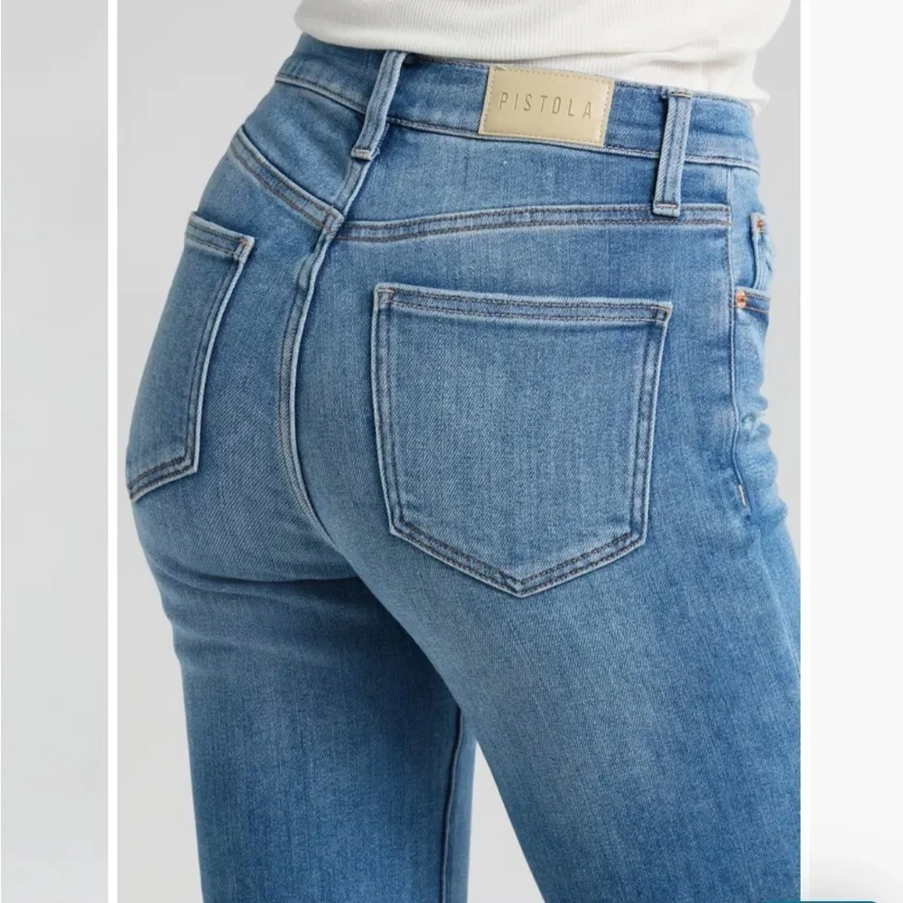 Pistola Monroe High Waisted Straight Cigarette Jeans Size 27 NWOT